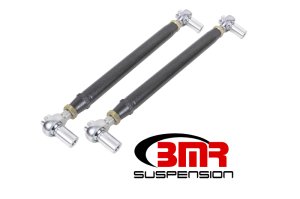 Ford Mustang Control Arms - Lower - BMR Suspension - Chrome Moly, Double Adjustable, MTCA056 - Black Hammertone - `99-`04